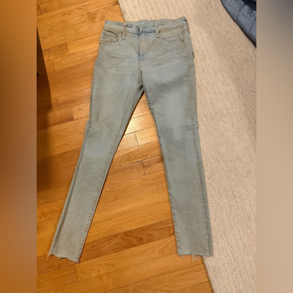 Ag Jeans Farrah Skinny Light Blue Women's Jeans